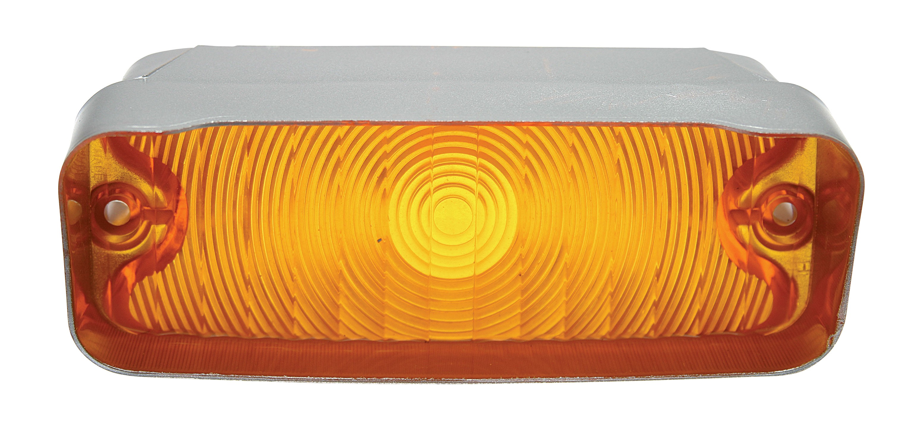 FRONT TURN SIGNAL & PARKING LAMP LENSES 73, in Bumper, LH or RH, each