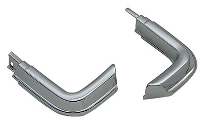 BED MOLDINGS, REAR CORNERS 78-87, pair