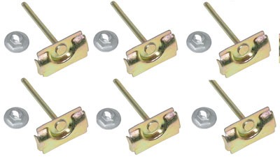 WINDOW MOLDING CLIPS 59-60, Front Upper Windshield Molding Clip Set - El  Camino Manufacturing