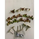 WINDOW MOLDING CLIPS, 59-60 Complete Kit, 38 pieces